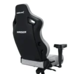 AndaSeat Kaiser 4 L Premium Fabric Gaming Chair – Ash Gray - Image 3