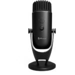 Arozzi Colonna USB Microphone for Streaming and Gaming – Black