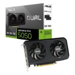ASUS Dual GeForce RTX 5050 8GB GDDR6 OC Gaming Graphics Card
