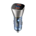 USAMS C29 Dual Ports Digital Display Fast Car Charger US-CC154