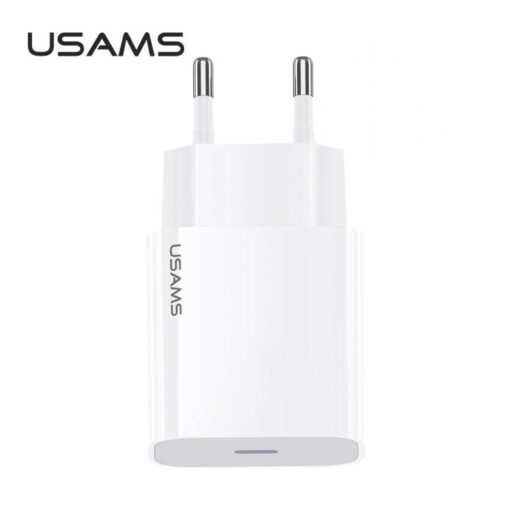 USAMS T34 Type C PD 20W QC Fast Charger US-CC118 - Image 1